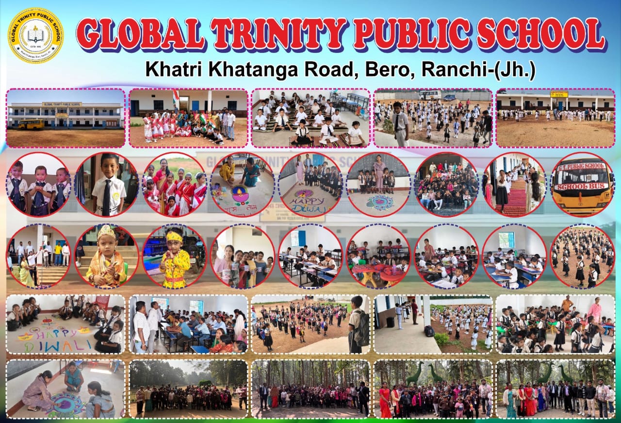 Students at Global Trinity Public School